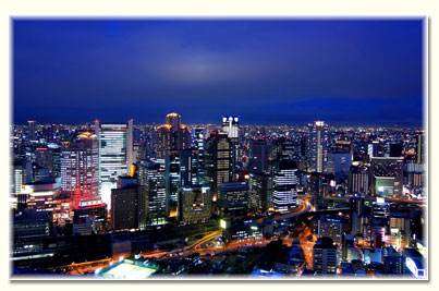 梅田からの夜景